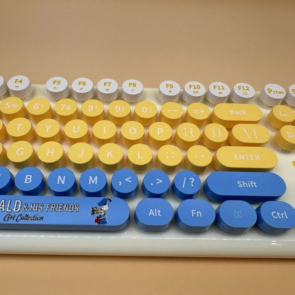 Disney Donald Duck 90th Anniversary Wireless Keyboard & Mouse Set Tested Works